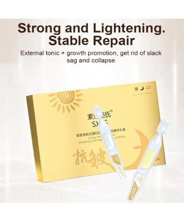 Longevity Factor Age-Less Anti-Wrinkle Contour Essence 20/40pcs Longevity Factor Age-Less Anti-Wrinkle Contour Essence (20pcs) - Buy Online on GoSupps.com