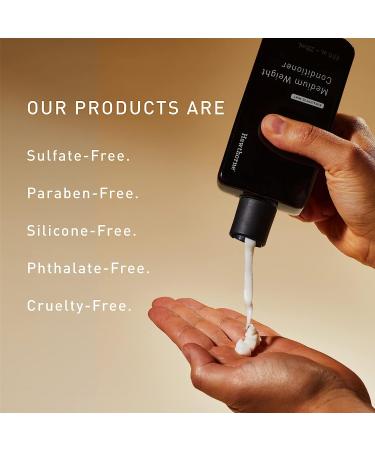 Hawthorne Medium Weight Conditioner for All Hair Types with Organic and Natural Shea Butter and Avocado Oil to Nourish  Revitalize  and Moisturize  Mint and Eucalyptus Scent  Sulfate Free  Paraben Free  8FL OZ - Buy Online on GoSupps.com