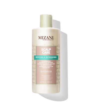Mizani Scalp Care Dandruff Shampoo | Pyrithione Zinc | Cleanses Hair & Scalp | For Curly Hair 16.9 Fl Oz