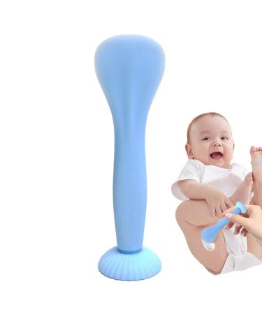 Best Baby Cream Spatula | Soft Diaper Cream Brush & Stroll Spatula | Himmelblau Diaper Paste Tool with Suction Foot - Buy Online on GoSupps.com