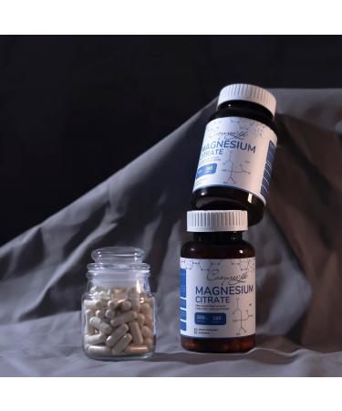 Magnesium Citrate Capsules - 180 Vegan Gluten Free Non-GMO Capsules - Buy Online on GoSupps.com