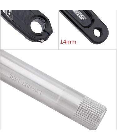 MEROCA Mountain Bike Crank Hollow One-Piece CNC GXP Direct Mount Crankset - 38T, 9/10/11/12 Speed - Buy Online on GoSupps.com
