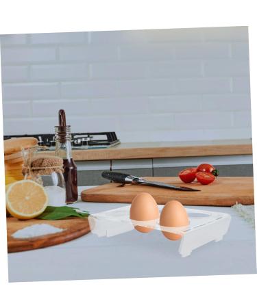 Cabilock 1 Set Eggs Egg Holder Dispenser Acrylic Bin Organizer Egg Organizer Egg Rack Refrigerator Egg Carton - Buy Online on GoSupps.com