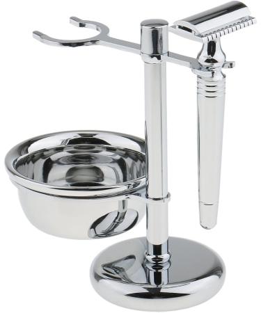 Jojomis Men's Shaving Set - Safety Razor Bowl & Removable Stand | Premium Grooming Essentials - Buy Online on GoSupps.com