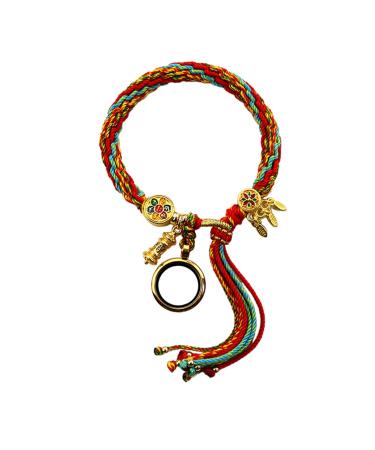 Oralgos adjustable handmade tibetan bracelet fashionable handmade tibetan bracelet bangle charm for daily use appointments parties with Gawu Box 1