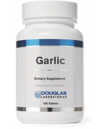 Douglas Laboratories Garlic (Odorless) | Supports Cardiovascular Health and Immunity | 100 Tablets