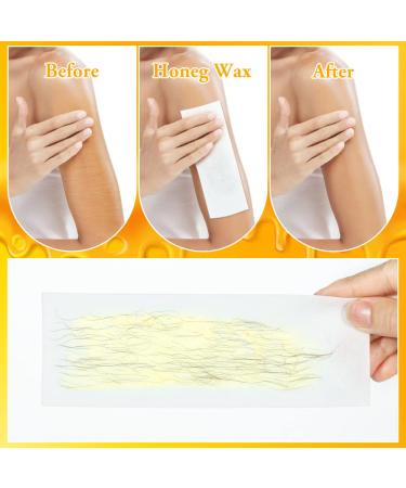 Honey Roll On Wax Cartridge Refills - 4 Pack for Body, Legs, and Arms | Depilatory Wax Roller Kit for Hair Removal - Buy Online on GoSupps.com