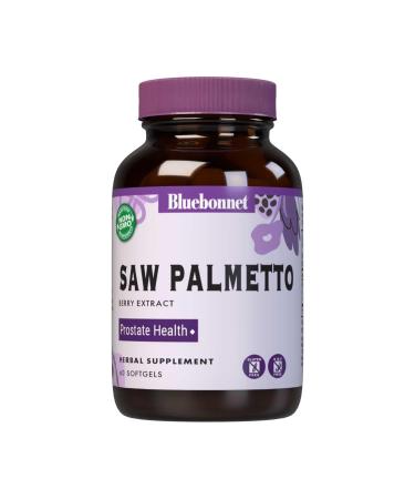 Bluebonnet Extra Strength Saw Palmetto Berry Extract Supplement 60 Count 60 Count (Pack of 1)