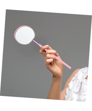 DRESSOOS Grafting Eyelash Mirror Clear Inspection Lens Lash Extensions Eyelash Inspection Mirror Lash Extension Accessories Stainless Steel Lash Mirrors Compact Supplies Adhesive Tape Glass 19x4cm - Buy Online on GoSupps.com