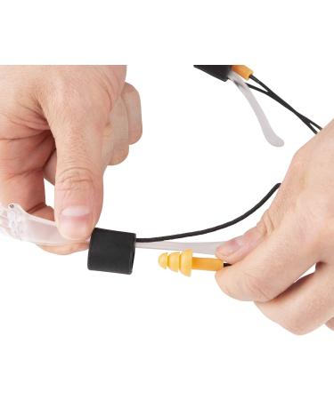 Earplugs with Safety Glasses Attachment | 27/29 NRR Hearing Protection | Plug Storage Case | Safety Wear for Eyewear and Sunglasses - Buy Online on GoSupps.com