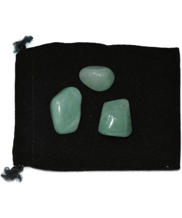 Green Jade Healing Crystals Set - Chakra Stones for Reiki, Energy Balance, and Spiritual Healing - Buy Online on GoSupps.com