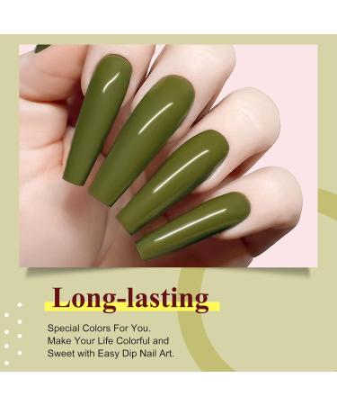 Dark Brown Dipping Powder - No Lamp Cure, Natural Dry Formula - 28g/Box - For Salon Quality Nails - Buy Online on GoSupps.com