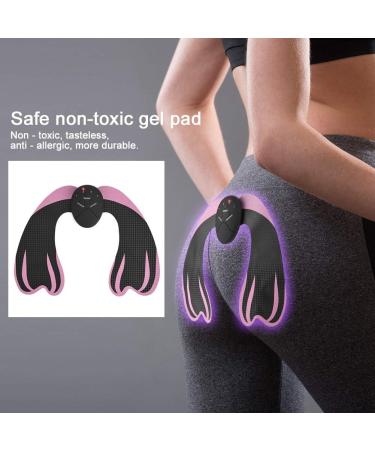 Ems Gluttes Workout Device - Black & Pink Muscle Stimulator for Butt Lifting & Shaping - Buy Online on GoSupps.com