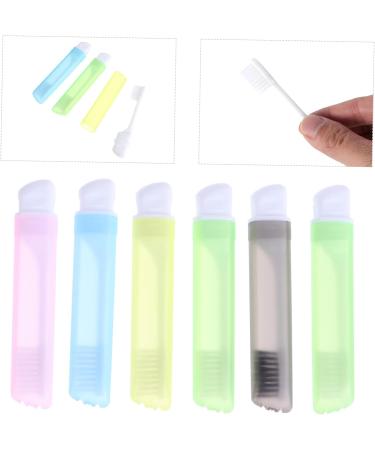 18 Pack Foldable Portable Travel Toothbrushes - Tooth Hygiene & Body Care in Random Colors | Ideal for Camping & Travel - Buy Online on GoSupps.com