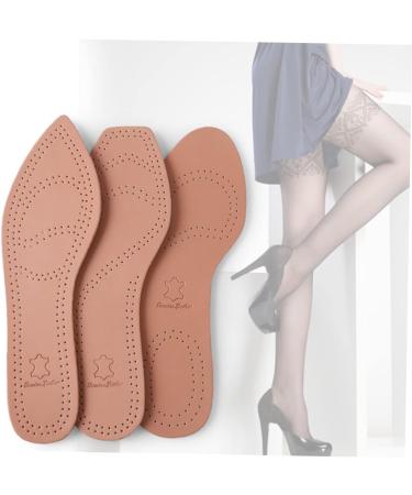 High Heel Cushions & Insoles | Comfortable Toe Pads for Heels | International Shipping | 1 Pair Brown Leather Inserts - Buy Online on GoSupps.com