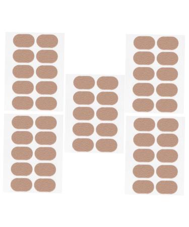 5sheets Corn Stickers Grinding Foot Stickers Adhesive Heel Stickers Feet Care Stickers Breathable Foot Patches Rear Heel Stickers Feet Protective Stickers Breathable Heel Tapes HAPINARY