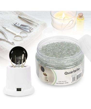  Canyita Glass sterilizer beads 500g high-temperature nail sterilizer box silica sand beads transparent glass balls for pearl temperature sterilizer box - Buy Online on GoSupps.com