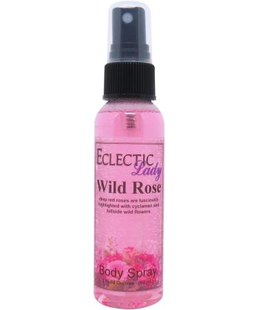 Wild Rose Body Spray 2 ounces Body Mist for Women with Clean Light & Gentle Fragrance Long Lasting Perfume with Comforting Scent for Men & Women Cologne with Soft Subtle Aroma For Daily Use 2 Fluid Ounces