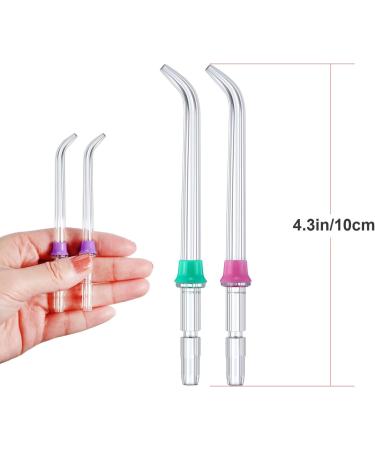 Waterpik Pack of 2 Pairs of Replacement Tips (4 Units) for Cleaning Orthodontics Brackets Teeth and Inks (OD-100E-EU) - Buy Online on GoSupps.com