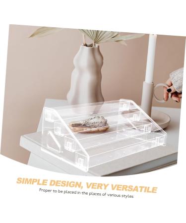 SOESFOUFU Make Up Organizer 4 Small Layer Dressing Cosmetic Plastic Plate Organizer The Tighten Make Makeup Storage Table - Buy Online on GoSupps.com