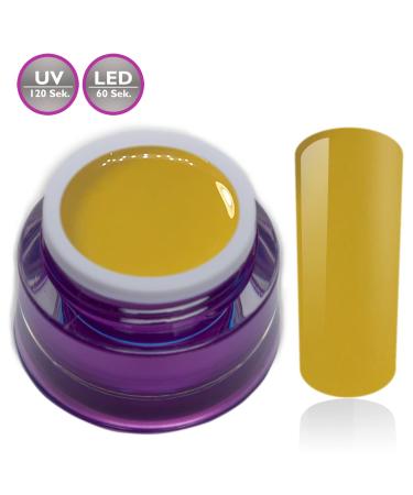 Color Gel Mustard Yellow - UV LED Nail Gel Studio Quality (5ml) - RM Beautynails | International Shipping Available - Buy Online on GoSupps.com