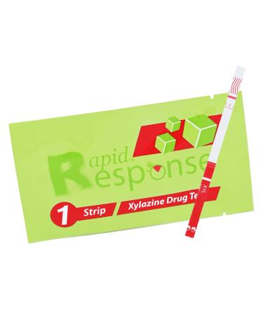BTNX Inc Rapid Response Xylazine Test Strips - Pack of 10 Test Strips - Test Liquids and Powders for Presence of Xylazine - Buy Online on GoSupps.com
