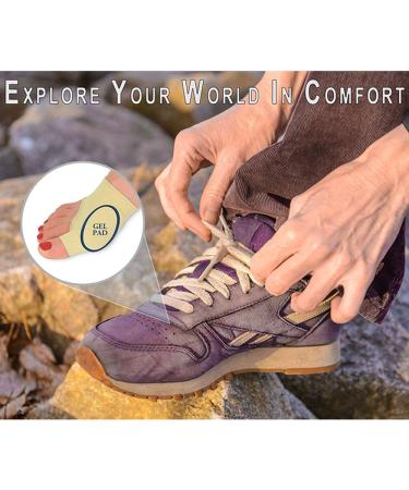 Higger Hallux Valgus Gel Pad Bunion Sleeves - Effective Bunion Relief Booties for Post-Operation Comfort - Wearable with Shoes - Buy Online on GoSupps.com