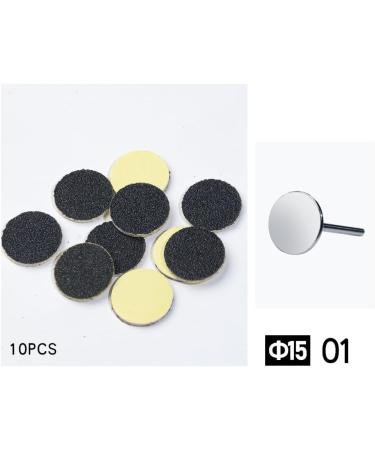 TQUXNGA 15/20/25mm Sanding Paper with Metal Disk Shaft Pedicure Tool Foot Dead Skin Remover Feet Care Salon Manicure Tools Plane 25mm - Buy Online on GoSupps.com
