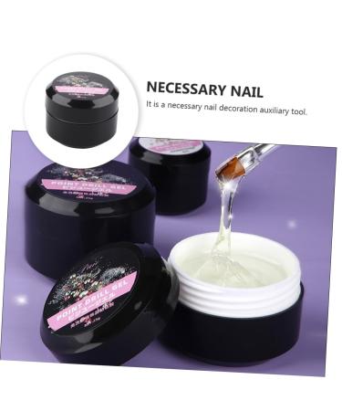 minkissy 3 Pcs Disposable Glue Tool Accessories for Valid Nail Diy Point Drill Gel Nail Drill Glue Manicure Drill Gel Accessory Nail Art Sticking Accessory Nail Glue Gem Rhinestones Liquid 5x4cmx3pcs As Shownx3pcs - Buy Online on GoSupps.com
