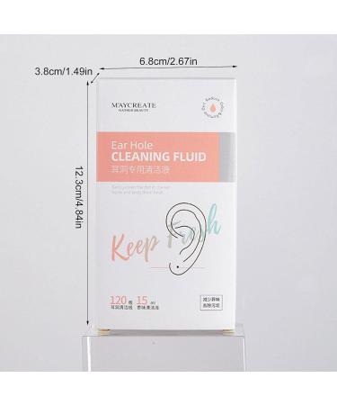 Earrings Cleaner - -Off Piercing Aftercare Cleaning | Anti-Clogging and Decontamination Fluid Cleaning Care Odor Removal Cleaning Tool/ - Buy Online on GoSupps.com
