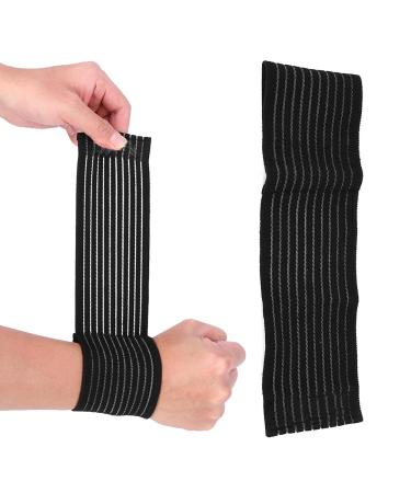 Elasticated Wrist Straps & Weightlifting Wrist Brace | Compression Wrist Sleeves for Weightlifting & Table Tennis - Shop Now - Buy Online on GoSupps.com