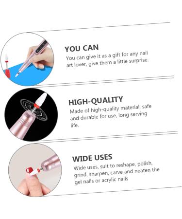 Beavorty Nail Polisher Manicure Nail Nail Manicure Drill Pen Electric Nail Drills Electric Nail File cat Nail File Nail File Electric Gel Nails Drill Mini Clippers Aluminum Alloy - Buy Online on GoSupps.com