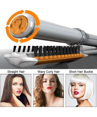 2 in 1 Hair Straightening & Curling  3 Heat Settings  60-Second Heat-up  Auto-Off  Dual Voltage  Swivel Cord  Travel-Friendly  Easy to Use (Yellow) - Buy Online on GoSupps.com