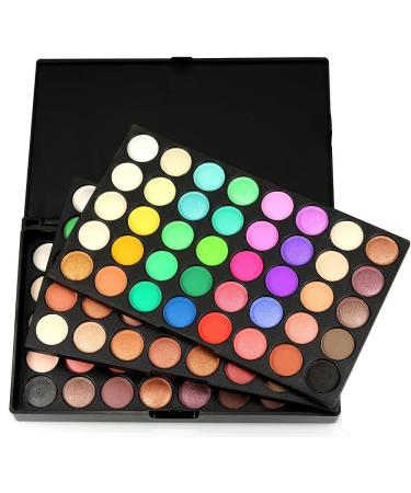 Feya 120-Color Eyeshadow Palette Set | Matte Pearlescent & Metallic Shades for All Skill Levels | International Shipping Available - Buy Online on GoSupps.com