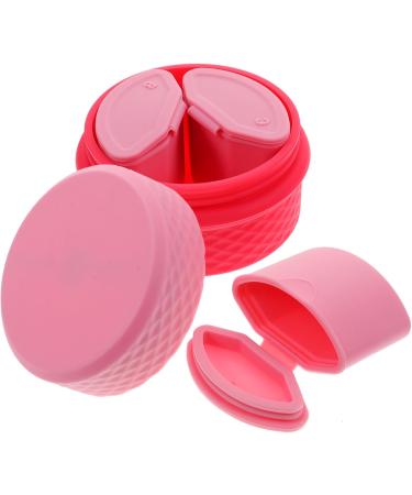 minkissy 2 Sets Cream box makeup pots container durable cream storage jar empty container refillable cream jars portable cosmetic organizer salve jar lotion Storage Box vacation Silica gel - Buy Online on GoSupps.com