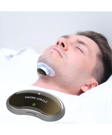 Doodran Breathing Aids Nasal Strips Smart Snore Stopper Device Snoring Aid Anti Snoring Devices for Sleep Apnea USB Charging Adult Home Sleep Stickers for Unisex