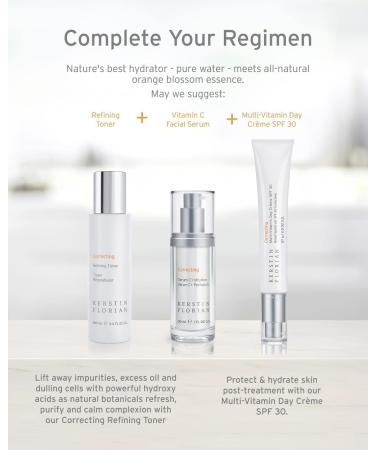 Kerstin Florian Correcting Refining Toner | Correcting Serum C Plus Infusion | Multi Vitamin Day Creme SPF 30 Set | Complete Anti|Aging Trio | Correcting Skincare Trio - Buy Online on GoSupps.com