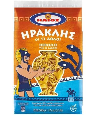 Hercules and the 12 Labors Kids Pasta 500g Helios (Pack of 3) - Buy Online on GoSupps.com