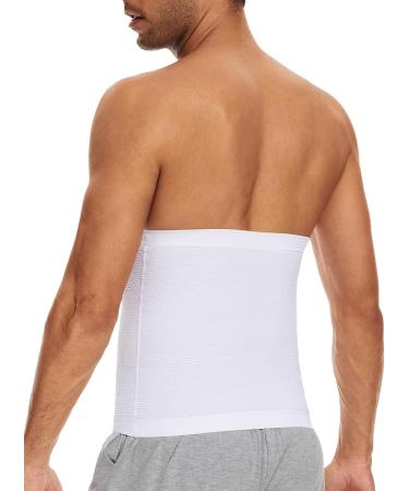 Slimbelle Men's Body Shaper Belt - Stomach Shaper & Sweat Belt for Fitness Sauna Training & Yoga | Back Support | Slimming Solution - Buy Online on GoSupps.com