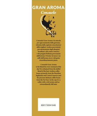 Consuelo Italian Caff Gran Aroma - Whole Beans 1kg - Buy Online on GoSupps.com