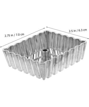 Ciieeo Oil Pier Mold Shrimp Fried Food Mould Waffle Mold Snacks Non-Stick Snack Mold Fudge Cooking Utensils 7X6.3X2CM Silver - Buy Online on GoSupps.com