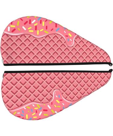 Super Absorbent Chocolate Cream Microfiber Hair Towel Wrap for Women - Quick Dry Coral Velvet Cap for Long Curly & Thick Hair - Buy Online on GoSupps.com