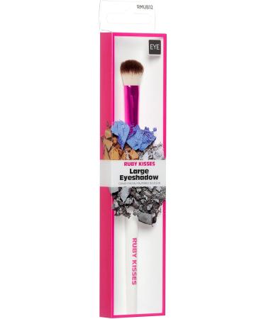 KISS Ruby Kisses Premium Large Eyeshadow Cosmetic Brush Professional Quality Cruelty Free Make-Up Tool with Soft 100% Synthetic Bristles - Buy Online on GoSupps.com