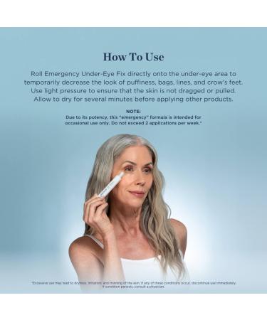 Emergency Under Eye Fix - Reduce Puffiness & Dark Circles | Anti-Aging Caffeine & Diamond Powder Formula - Buy Online on GoSupps.com