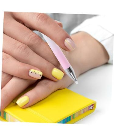 Healeved 3 Sets Nail Art Drill Pen Nail Art Tools Rhinestone Picker Nail Tools Nail Art Point Pen Wax Pen for Rhinestones Rhinestone Pen Manicure Dotting Pen Nail Rhinestones Picker Abs - Buy Online on GoSupps.com