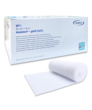 Gauze bandages 8cm x 4m - 20 pieces Elastic bandage Fixation bandage - Latex-free dressing material - elastic bandage with 80% stretchability - Buy Online on GoSupps.com