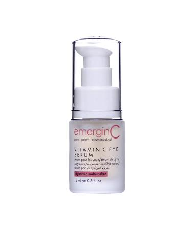 emerginC Vitamin C Eye Serum 12% - Gentle Eye Serum with Chamomile + Grape Seed Extract to Target the Appearance of Fine Lines  Puffiness + Pigmentation (0.5 oz  15 ml)