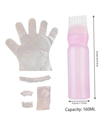 Buy Hair Dye Kit - 160ML Applicator Bottle Disposable Color Kit with Ear Cover Gloves & Cape - Perfect for Home Hair Coloring - Buy Online on GoSupps.com