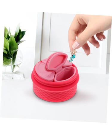 ABOOFAN 3 Sets Cream Box Lotion Dispenser Jar Empty Lotion Container Travel Essentials for Vacation Leak Proof Travel Containers Lotion Storage Jar Silica Gel Storage Box Frosted Miss - Buy Online on GoSupps.com