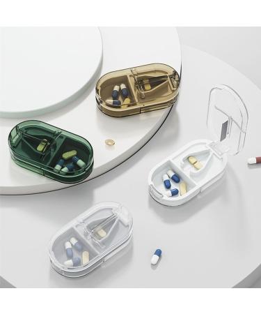 Buy Premium Pill Cutter & Splitter - Easy to Carry Clean & Store | Perfect for Vitamins & Tablets (White - Buy Online on GoSupps.com